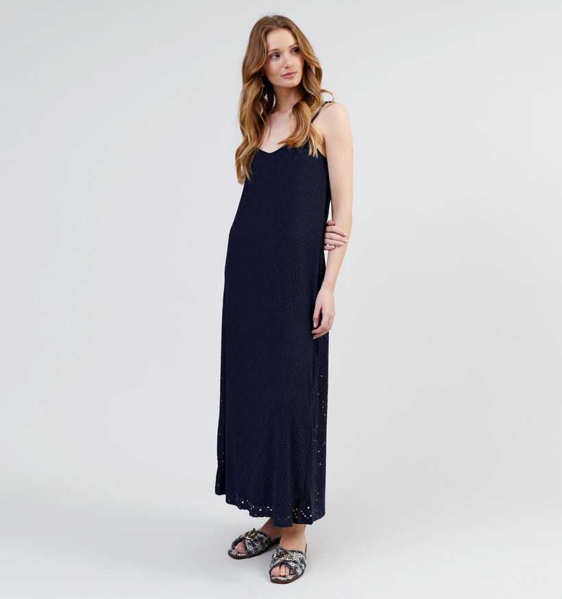 Vero Moda Tassa Robe maxi en Bleu pour femmes (341838)