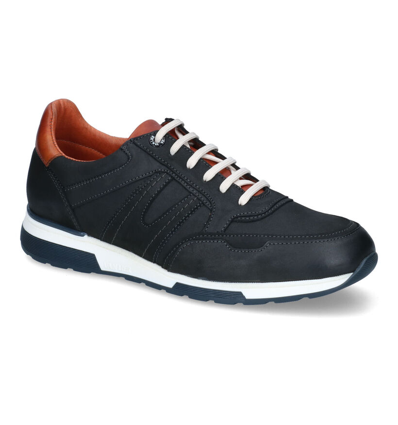 Van Lier Chaussures à lacets en Gris foncé pour hommes (316604) - pour semelles orthopédiques