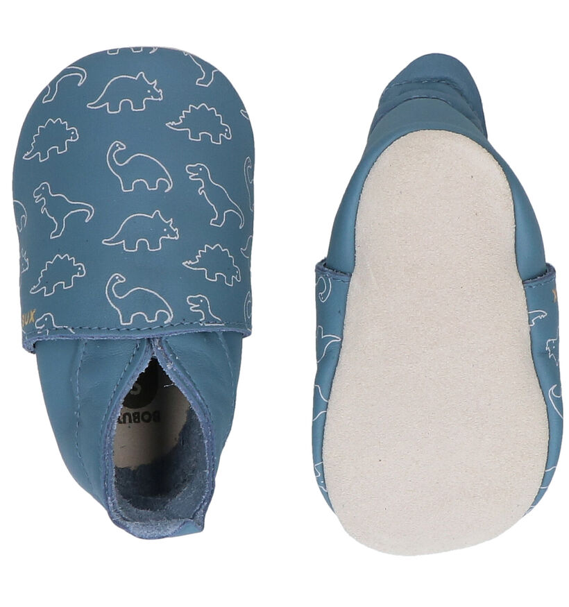 Bobux Dino Chaussons pour bébé en Bleu pour garçons (294784)