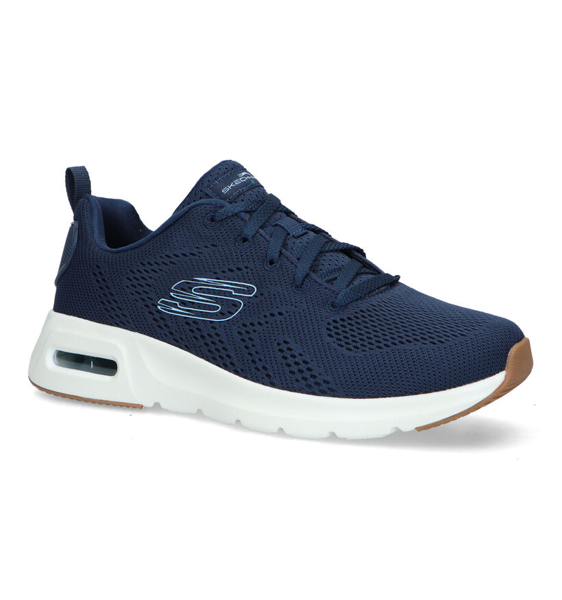 Skechers Air Court Ecru Sneakers voor dames (321370)