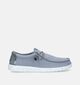 HEYDUDE Wally Sport Mocassins en Gris pour hommes (336702) - pour semelles orthopédiques