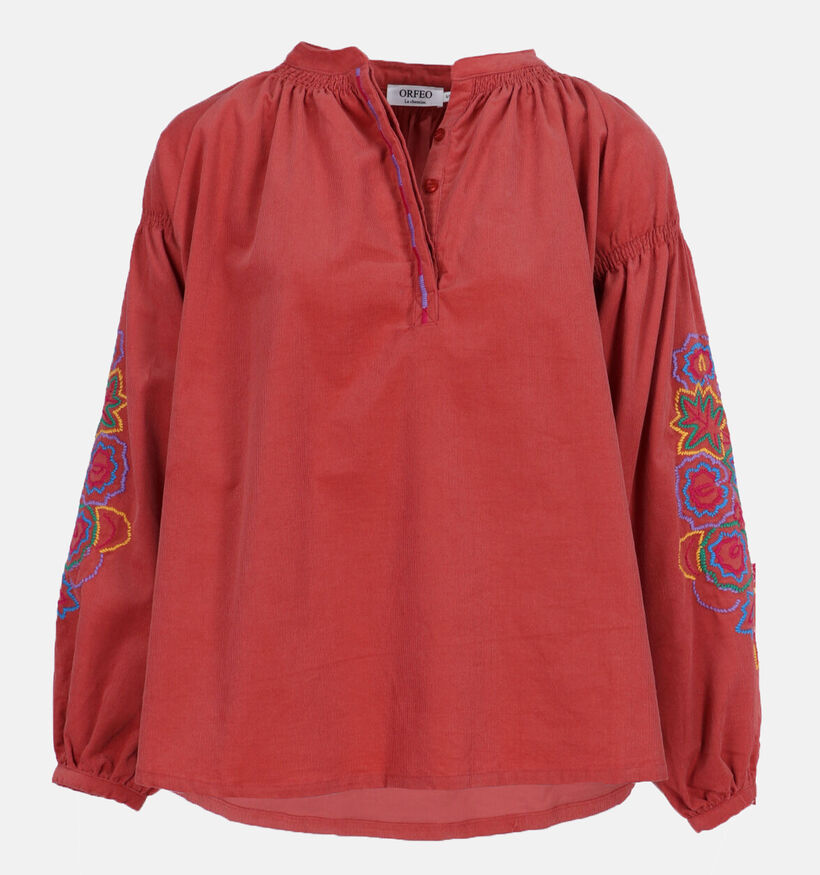 Orfeo Mathilda Rode Blouse voor dames (349318)