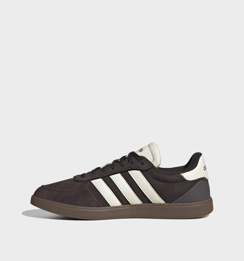 adidas Breaknet Sleek Donkerbruine Sneakers voor dames (375368)