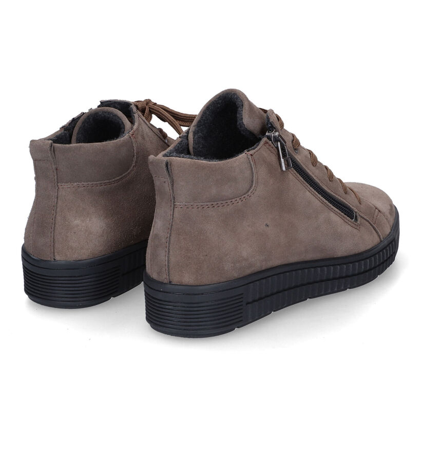 Solemade Maren Taupe Sneakers voor dames (315834) - geschikt voor steunzolen