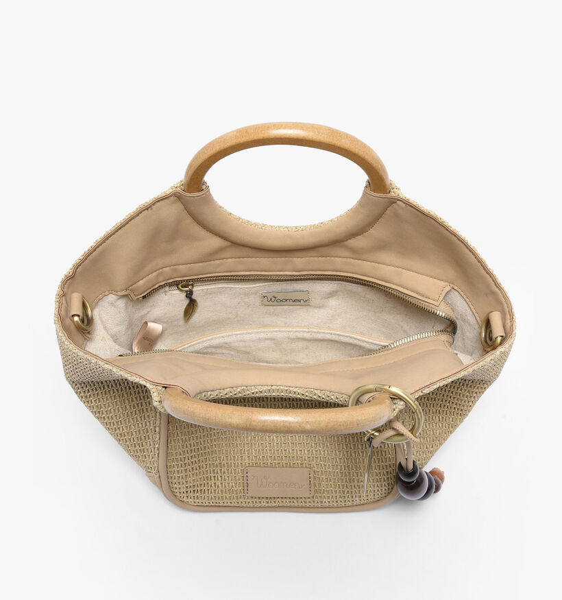 Woomen Crocus Beige Handtas met Riem voor dames (370786)