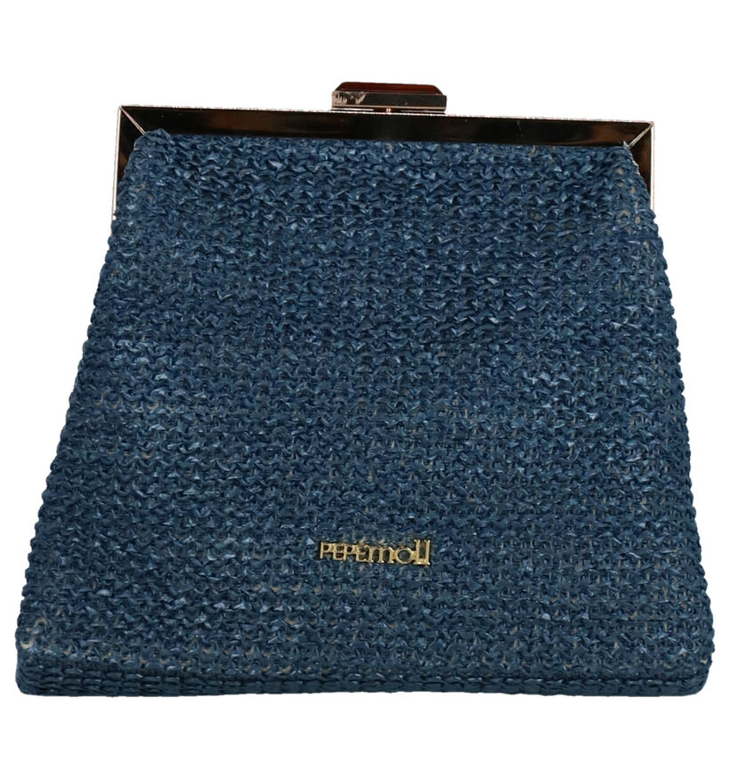 Pepe Moll Pochette en Bleu foncé en textile (274730)