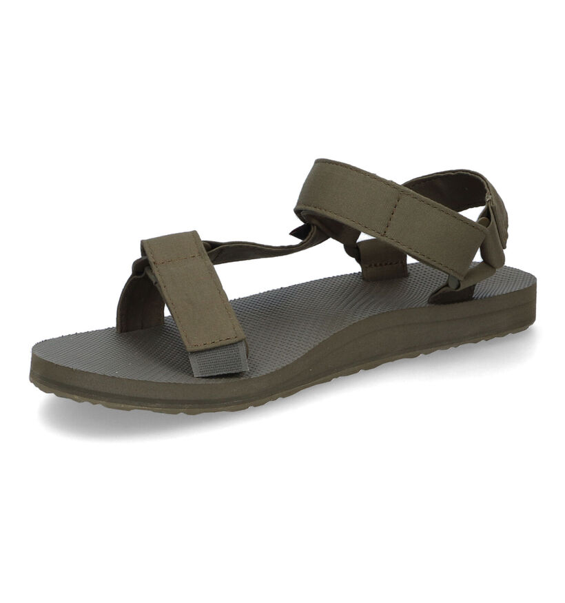 Teva Original Universal Kaki Sandalen in stof (305616)