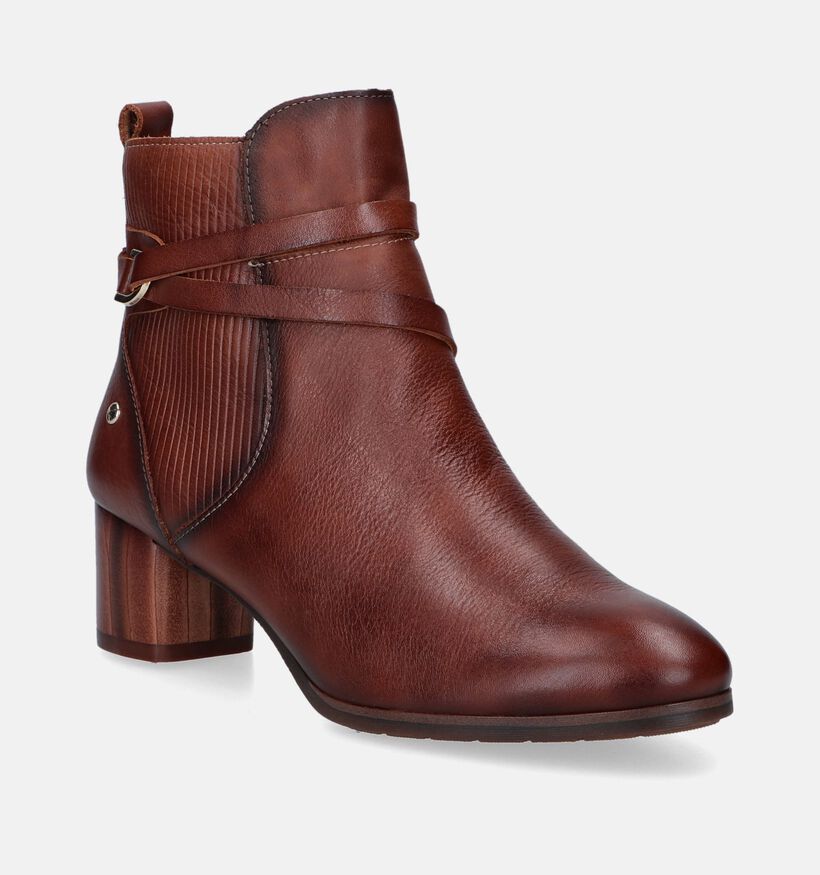 Pikolinos Calafat Bottines en Cognac pour femmes (346185)