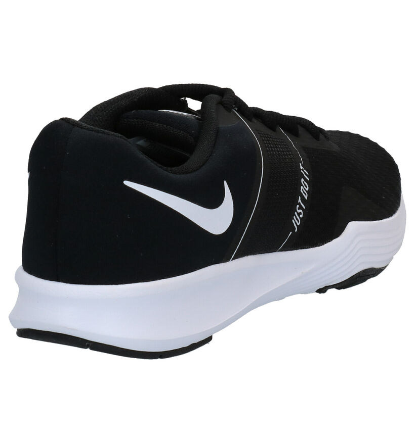 Nike City Trainer 2 Baskets en Noir en textile (266530)