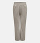 ONLY Carmakoma Goldtrash Taupe Wijde broek L32 voor dames (344217)