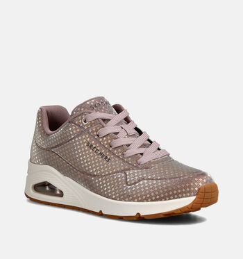 Skechers Uno Low Sneakers Goud