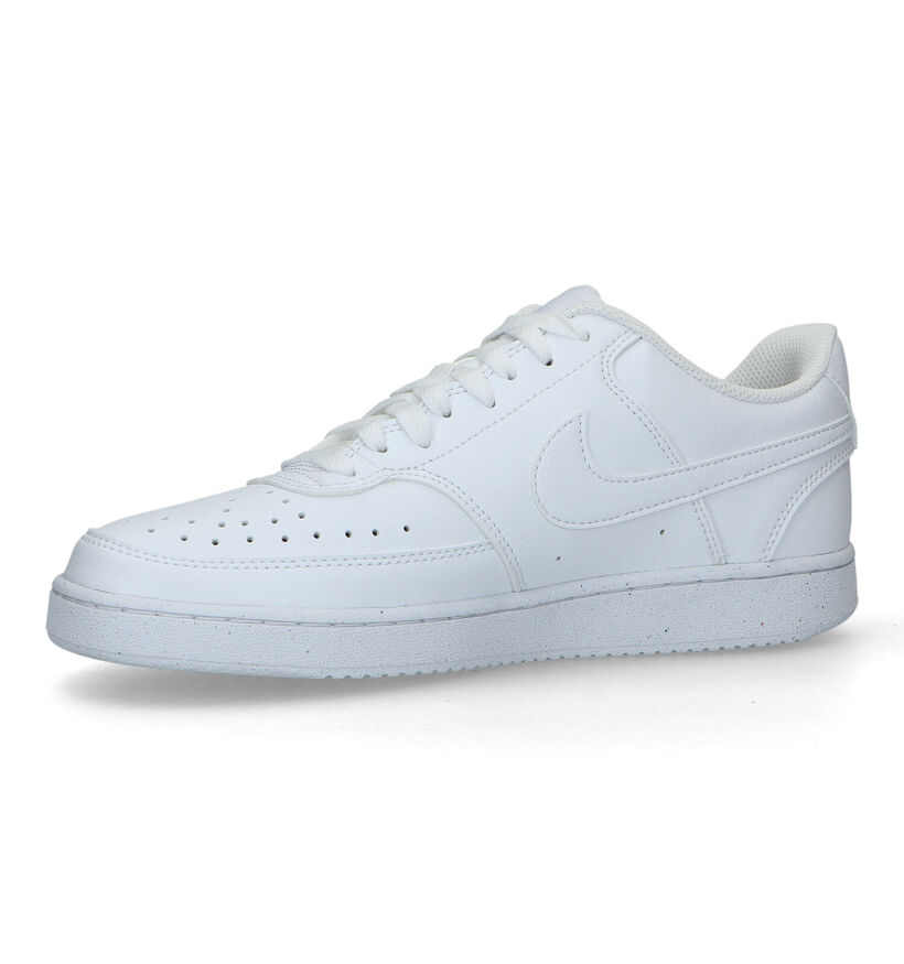 Nike Court Vision Next Nature Baskets en Blanc pour hommes (325158)