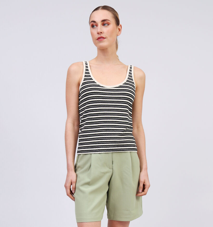 Mexx Zwart Topje met strepen voor dames (358564)