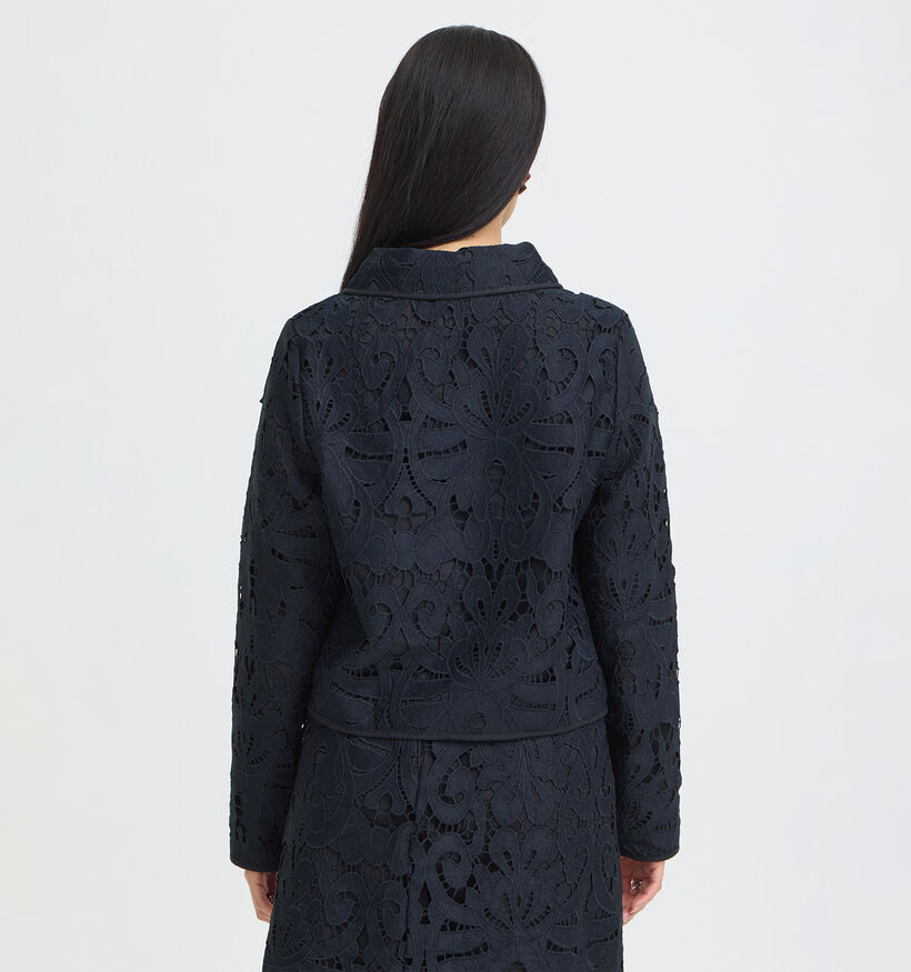 Fransa Gabrielle Donkerblauwe Blouse voor dames (377908)