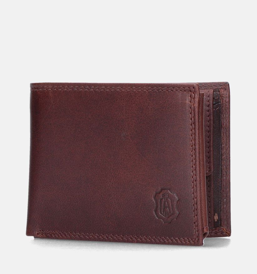 Cloverfield Portefeuille en Cognac pour hommes (349455)