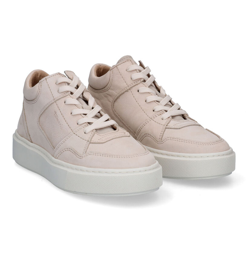 Tamaris Touch it Ecru Veterschoenen voor dames (312962)