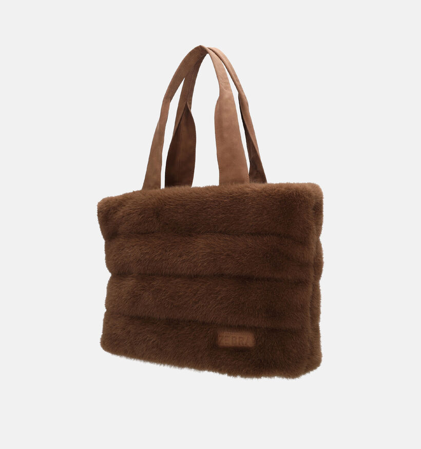 ZEBRA Cabas en Marron pour femmes (366012)
