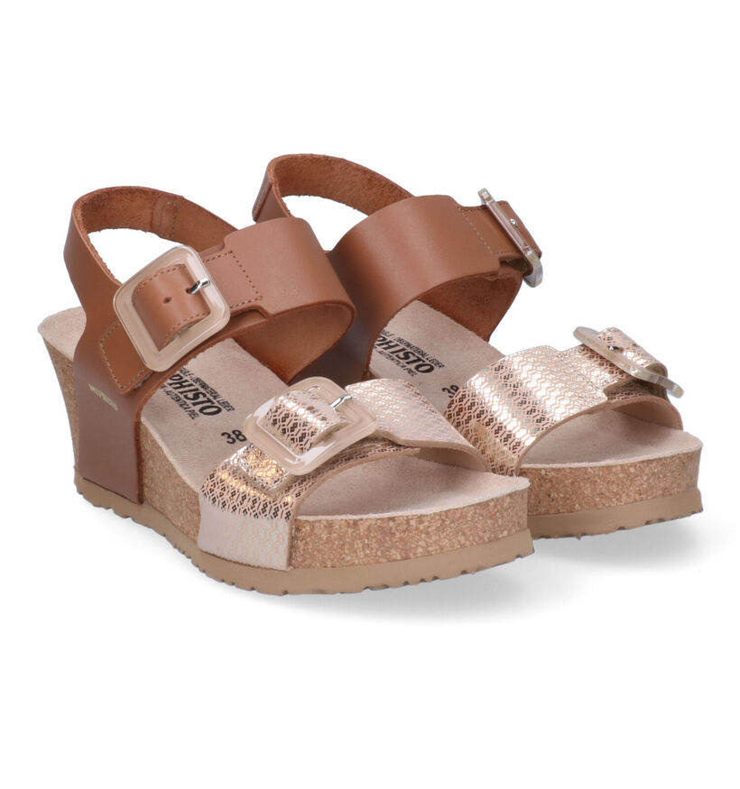 Mephisto Lissia Beige Sandalen in nubuck (306881)