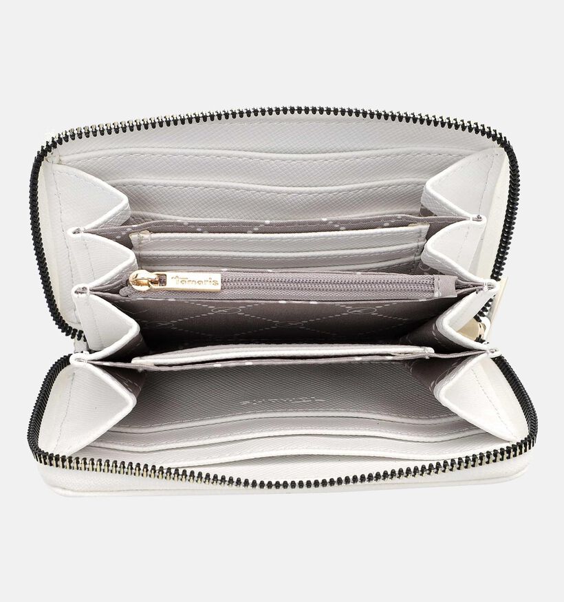 Tamaris Anja Porte-monnaie zippé en Blanc pour femmes (338661)