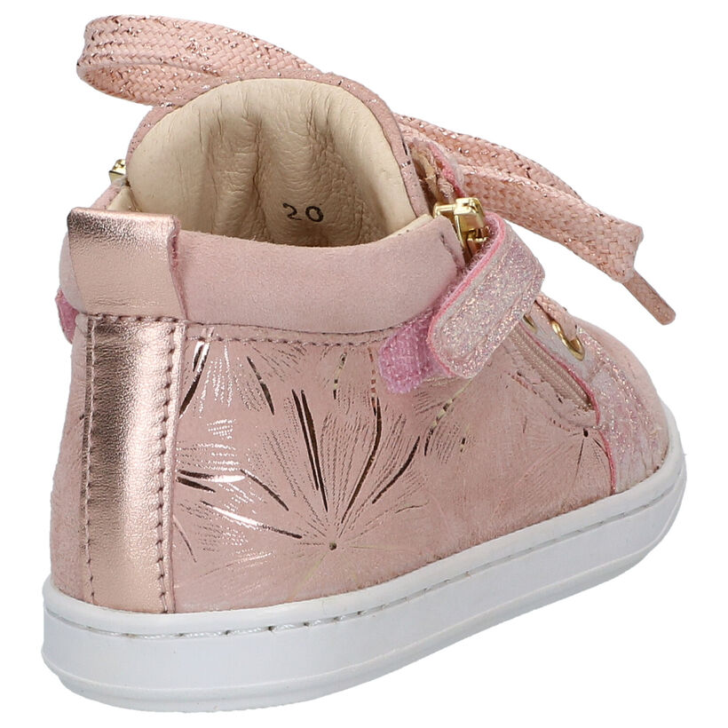 Shoo Pom Bouba Bi Zip Roze Bottines in leer (304743)