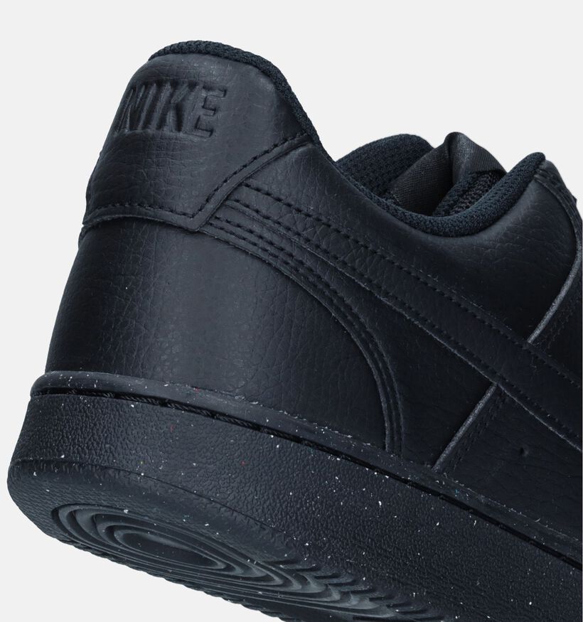 Nike Court Vision Low Next Nature Zwarte Sneakers voor jongens, heren (343756)
