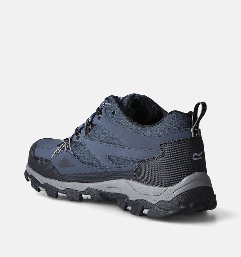 Regatta Holcombie III Low Chaussures de randonnée en Bleu pour hommes (352349) - pour semelles orthopédiques