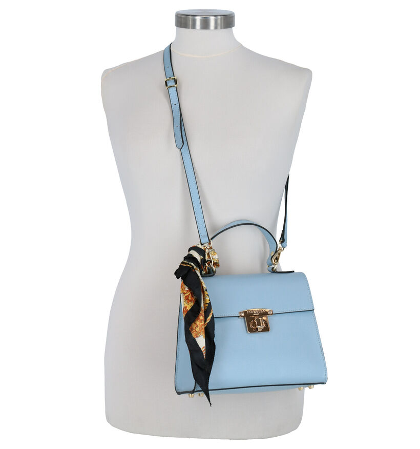 Piumelli Irene Blauwe Handtas in leer (261031)