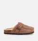 Scholl Dakota Fur Nu-pieds en Taupe pour femmes (380996)