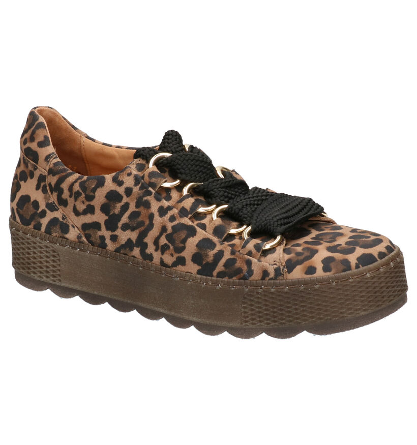 Gabor Comfort Chaussures à lacets en Marron en daim (260097)