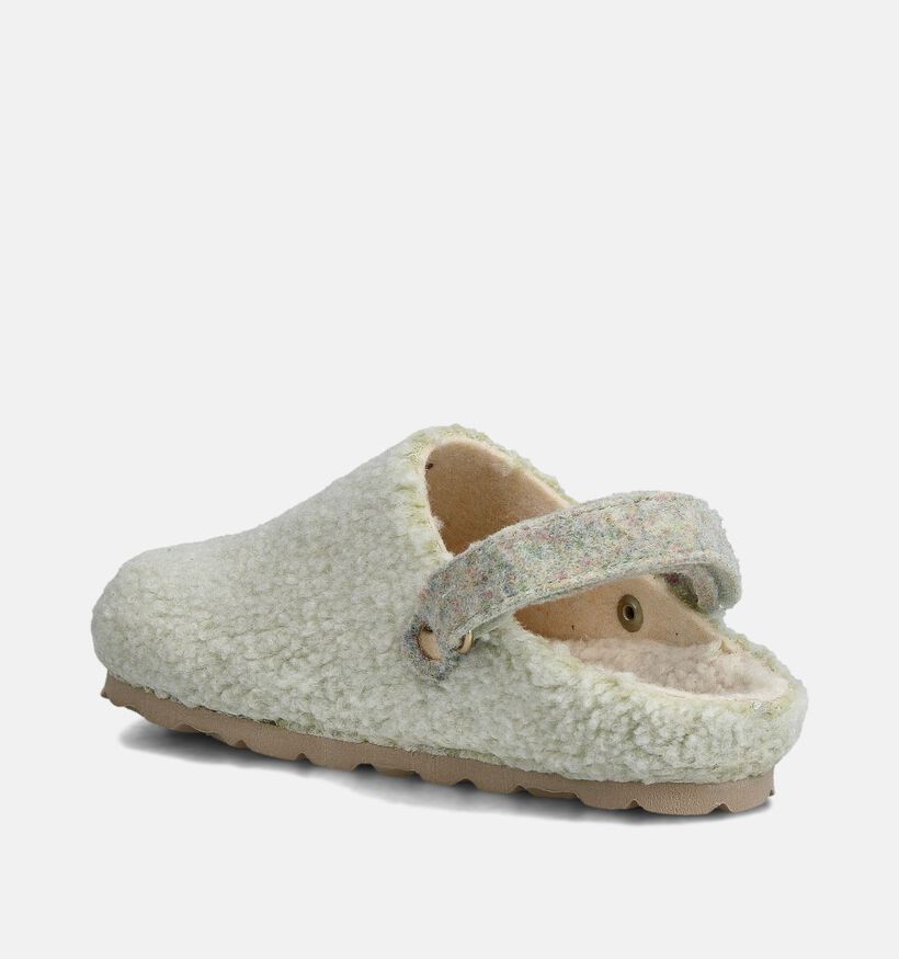 Milo & Mila Pantoufles ouvertes en Vert pour filles, garçons (364938)