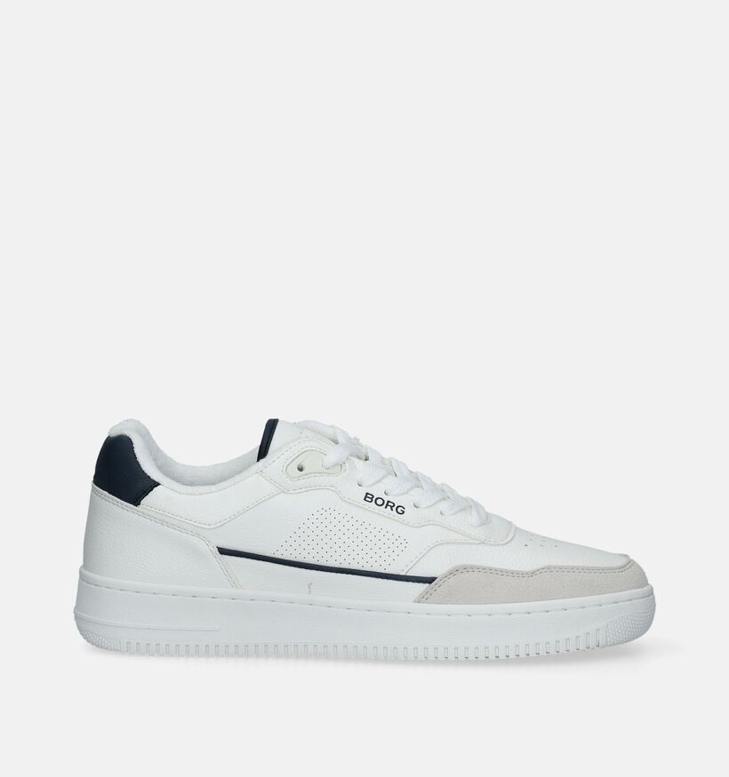 Björn Borg Witte Veterschoenen voor heren (349587) - geschikt voor steunzolen