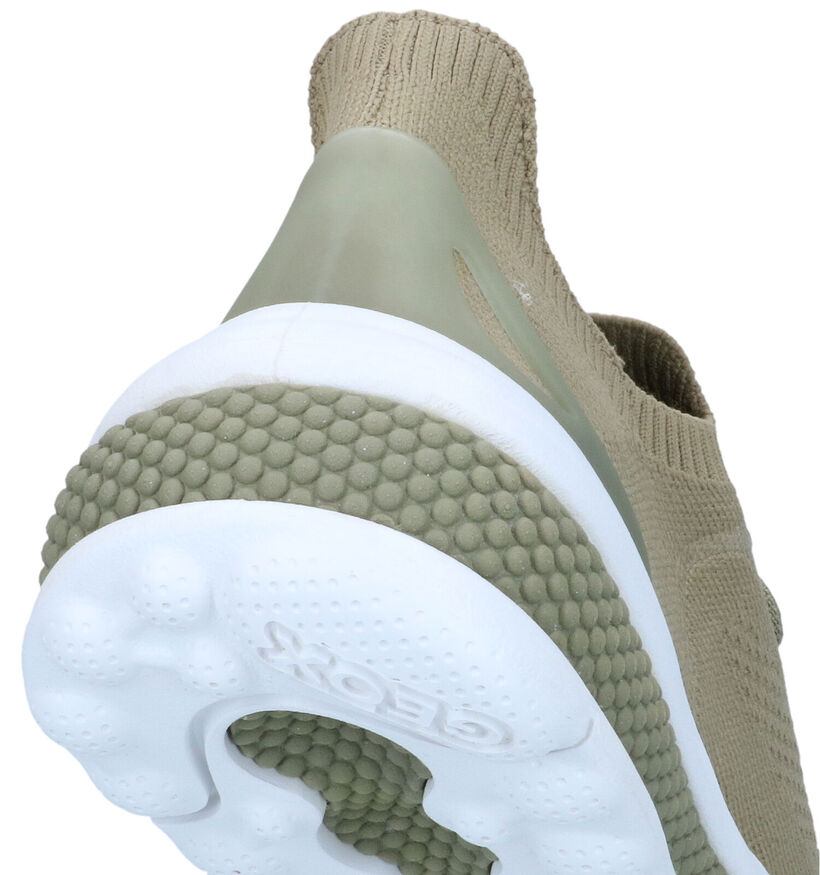 Geox Spherica Actif Groene Sneakers voor dames (326679) - geschikt voor steunzolen