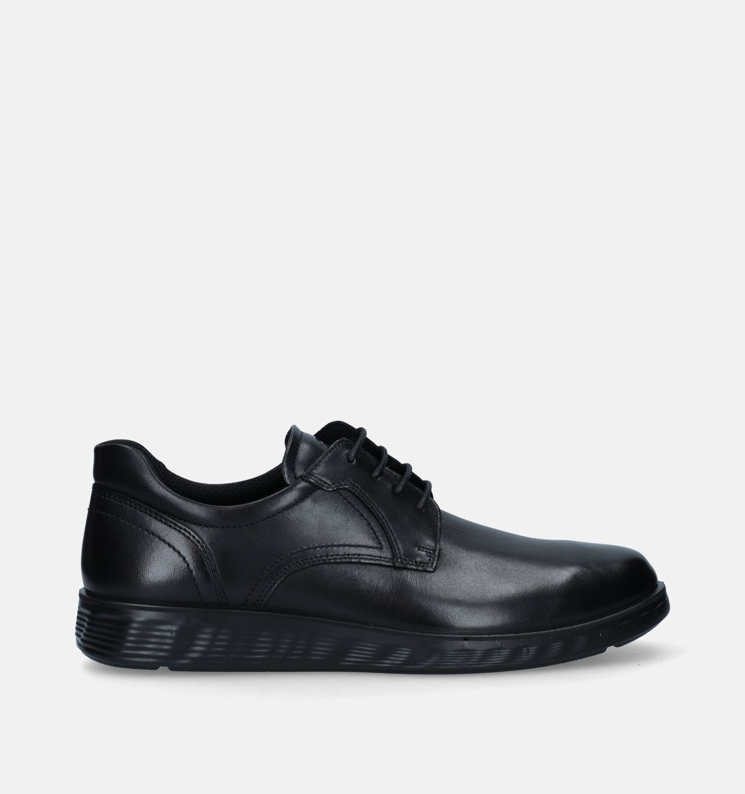 ECCO Lite Hybrid Zwarte Veterschoenen Heren Geklede schoenen Lage schoenen Online op TORFS.BE