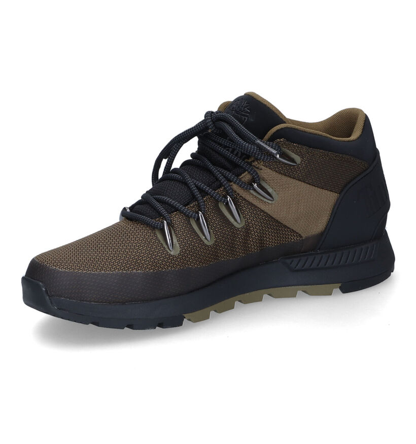 Timberland Sprint Trekker Kaki Bottines voor heren (313519) - geschikt voor steunzolen