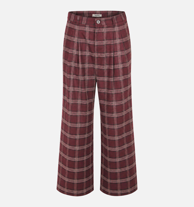 The Korner Donkerrode Geklede Broek voor dames (382193)