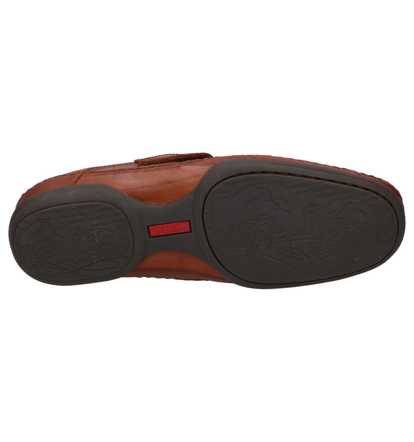 Pikolinos Puerto Rico Chaussures à velcro en Cognac en cuir (289155)
