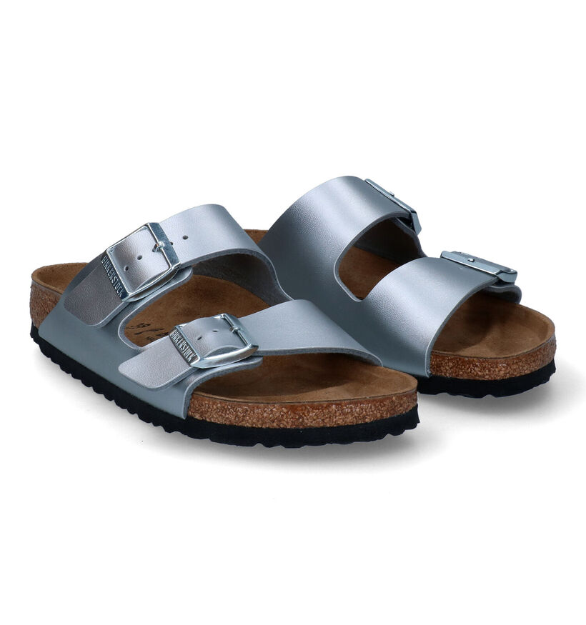 Birkenstock Arizona Zwarte Slippers voor dames (294826)