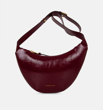 Laurent David Crossbody tassen Cognac/Bruin/Bordeaux/Groen