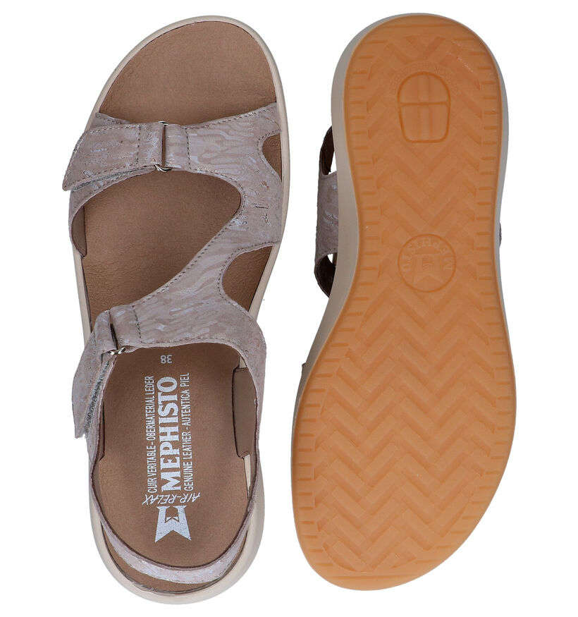 Mephisto Tiara Sandales en Taupe en cuir (287350)