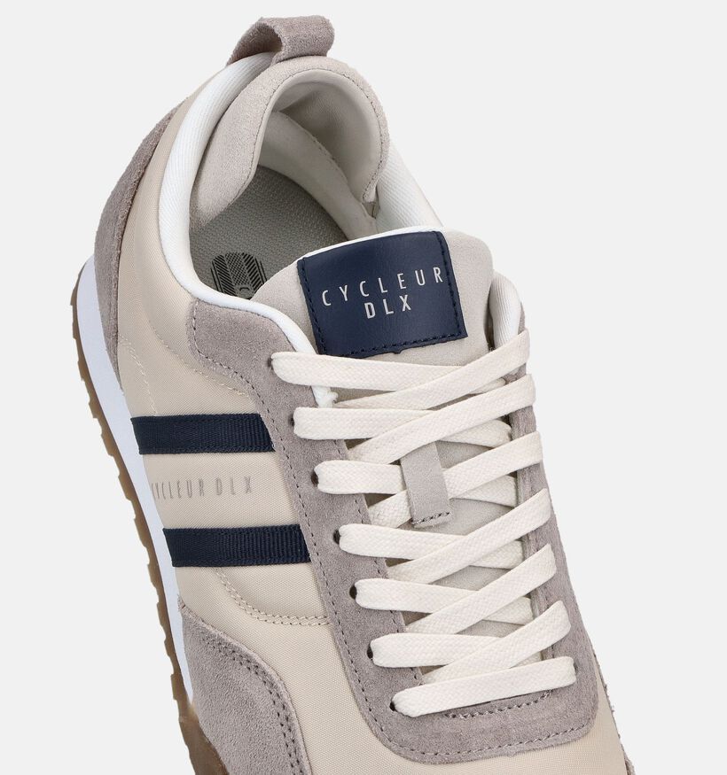 Cycleur de Luxe Beige Sneakers voor heren (370013) - geschikt voor steunzolen