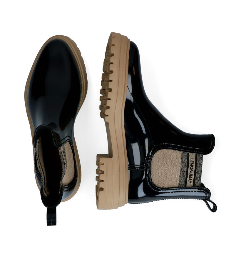 Lemon Jelly Flow Bottes de pluie en Noir en synthétique (299154)