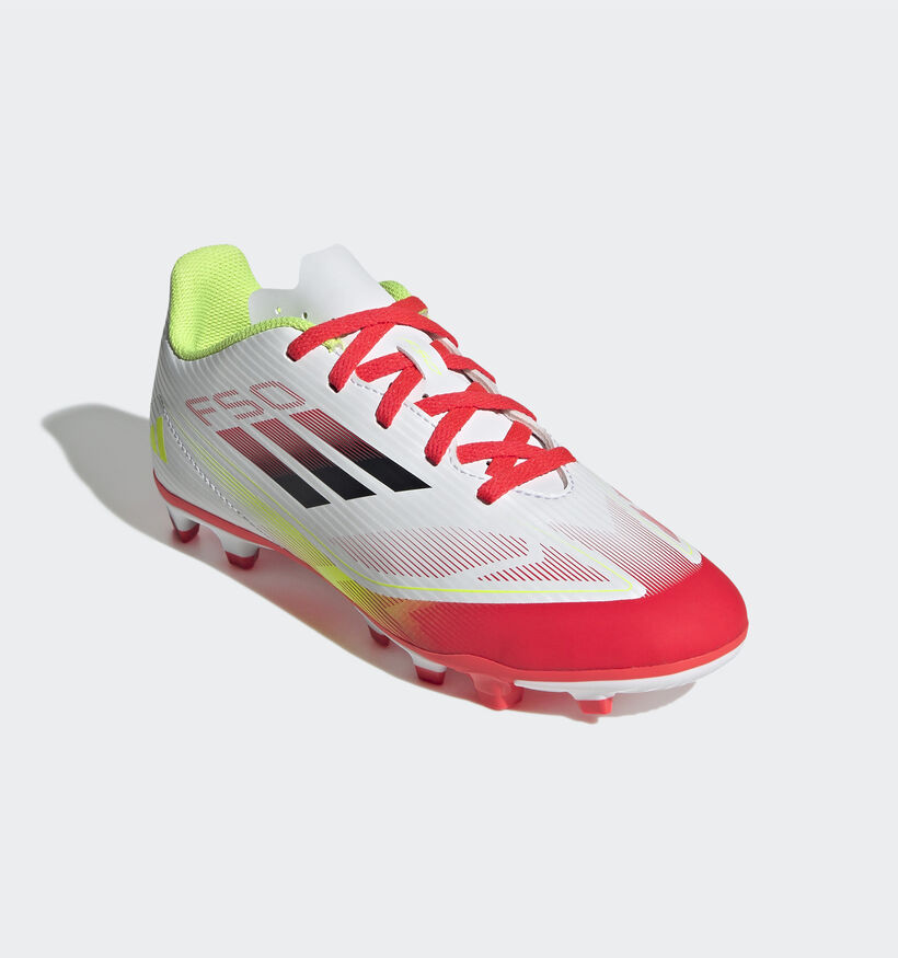 adidas Club Witte Voetbalschoenen voor jongens, meisjes (350589)