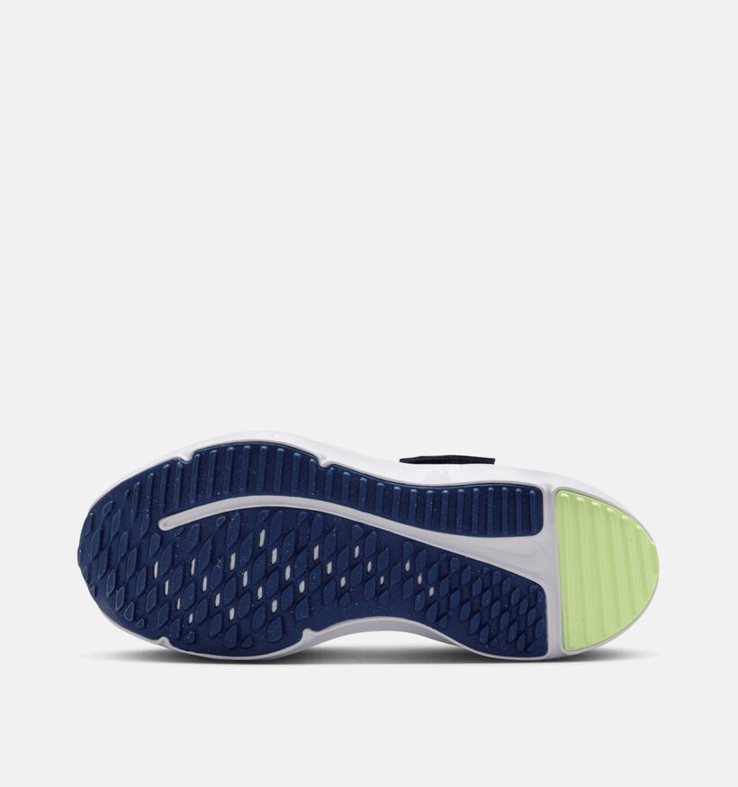 Nike Mystic Fly Blauwe/Gele Sportschoenen voor jongens, meisjes (359883)