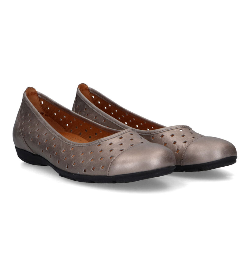 Gabor Hovercraft Ballerines en Bronze pour femmes (323142)