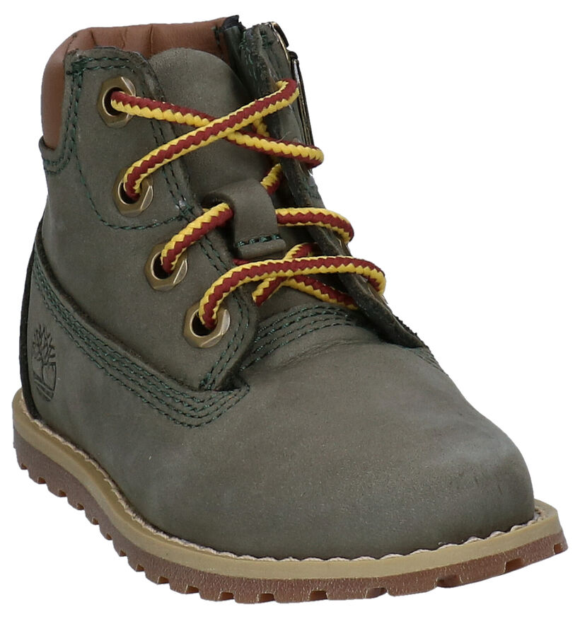 Timberland Pokey Pine 6IN BOOT Cognac Bottines voor jongens, meisjes (329073) - geschikt voor steunzolen