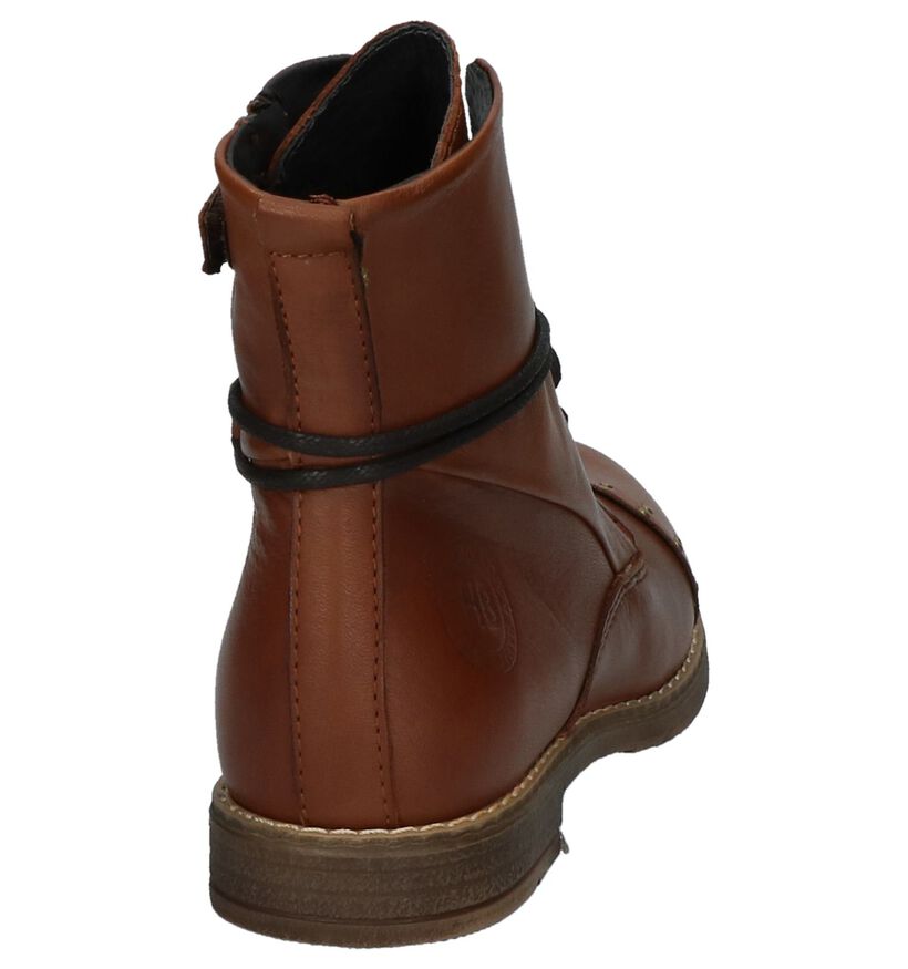 Hampton Bays Chaussures hautes en Cognac en cuir (224115)