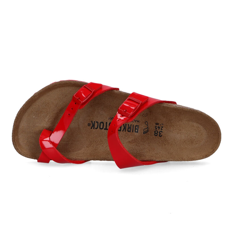 Birkenstock Mayari Rode Teenslippers voor dames (322651)