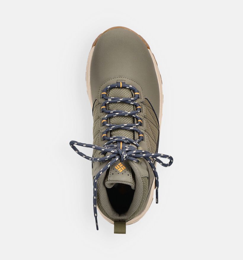 Columbia Transverse Hike Waterproof Chaussures de randonn&eacute;e en Vert kaki pour femmes (369731) - pour semelles orthop&eacute;diques