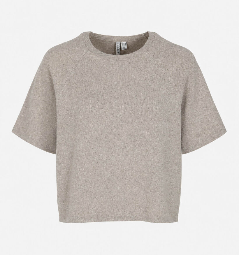 Pieces Bree Beige T-shirt voor dames (378372)