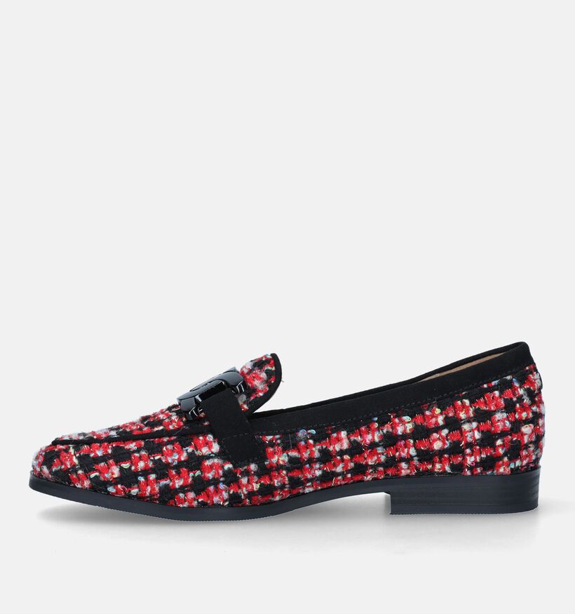 La Strada Loafers en Rouge pour femmes (341186)